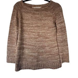 Zara Knit Womens Brown‎ Pullover Sweater Size M
